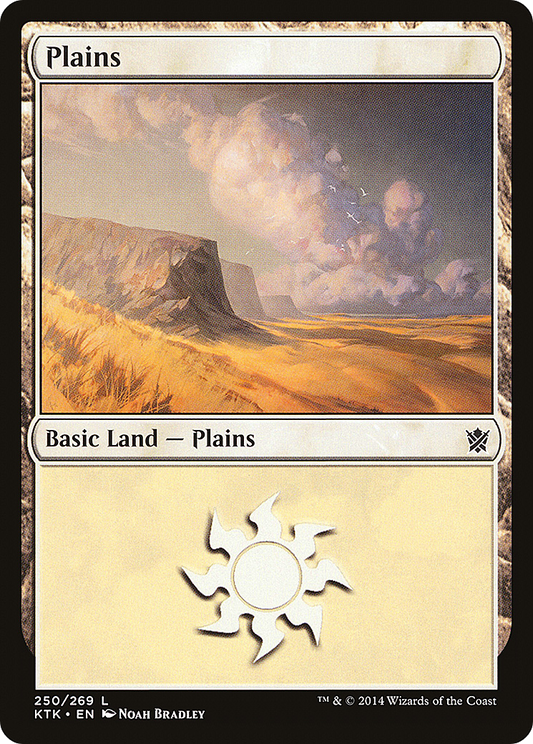 Plains (250) [Khans of Tarkir] Foil