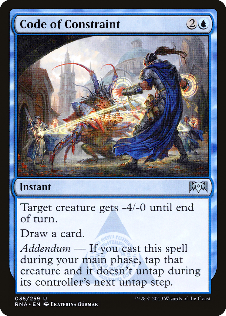 Code of Constraint [Ravnica Allegiance] Foil