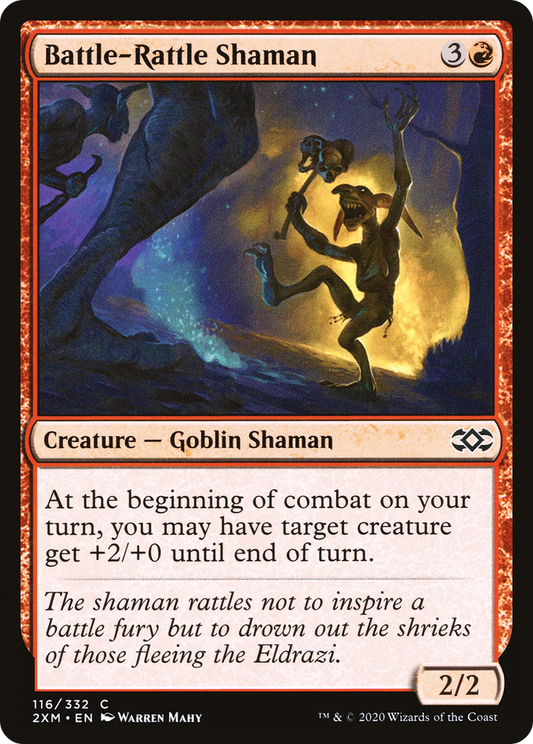 Battle-Rattle Shaman [Double Masters] Foil