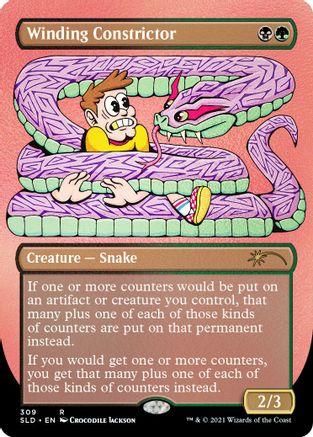 Winding Constrictor (309) Foil - Secret Lair Drop Series