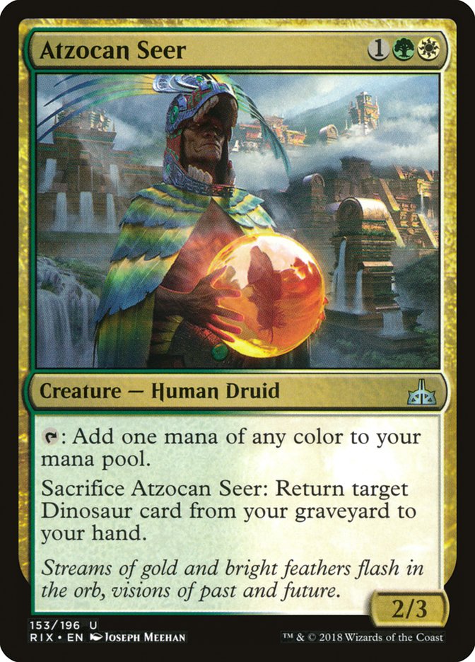 Atzocan Seer [Rivals of Ixalan] | Silver Goblin