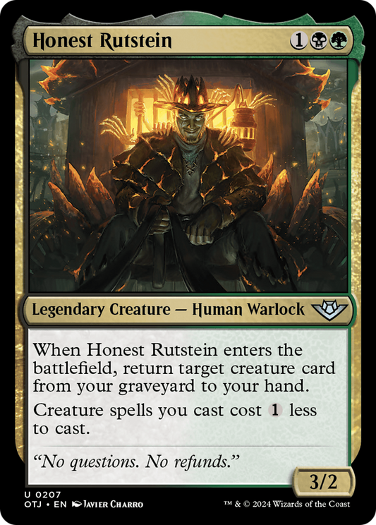 Honest Rutstein [Outlaws of Thunder Junction] Foil