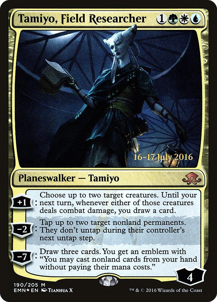 Tamiyo, Field Researcher [Eldritch Moon Prerelease Promos] | Silver Goblin