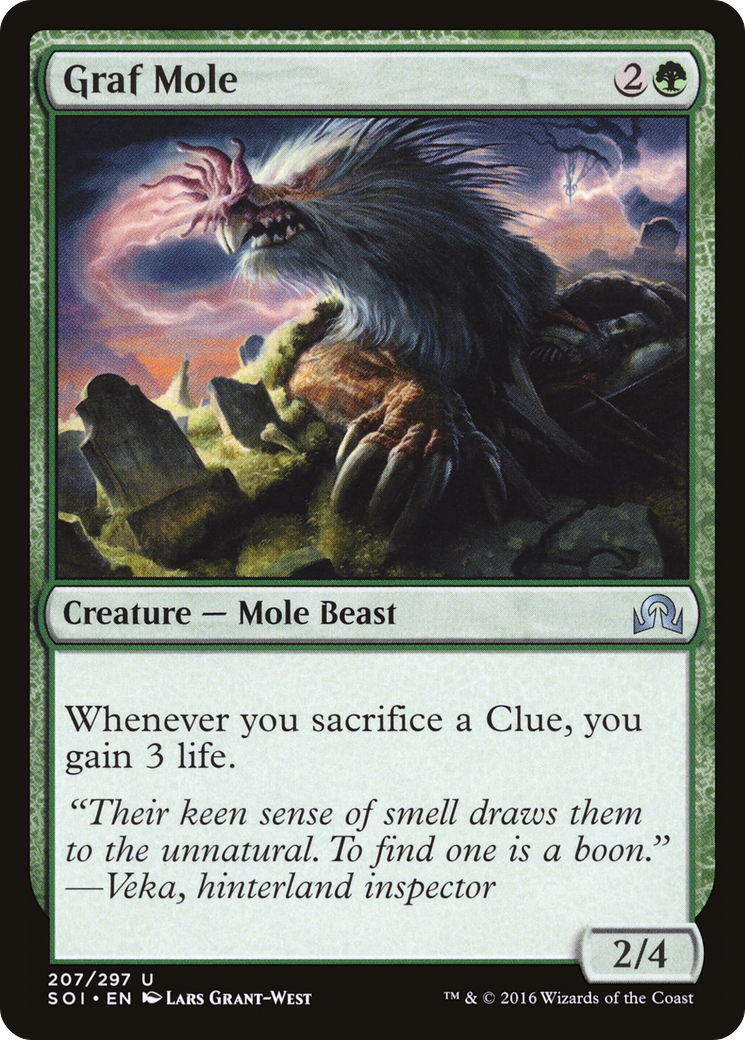Graf Mole [Shadows over Innistrad] Foil