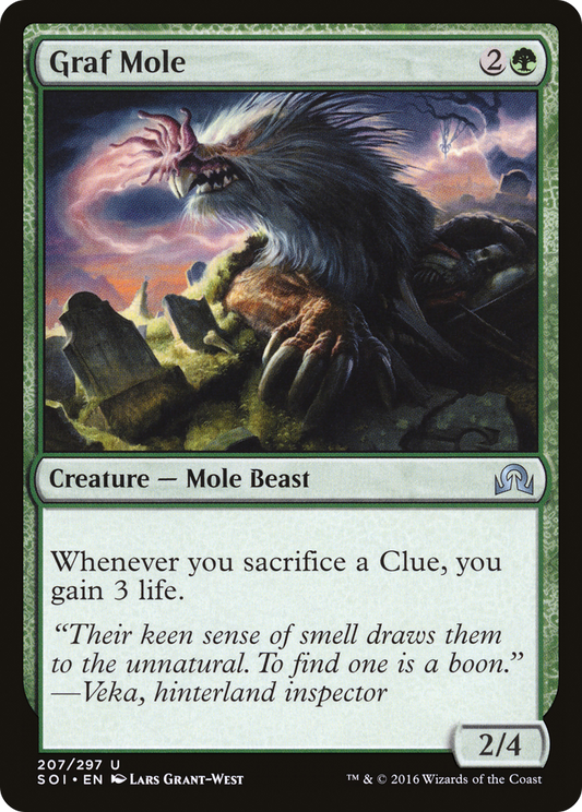 Graf Mole [Shadows over Innistrad] Foil