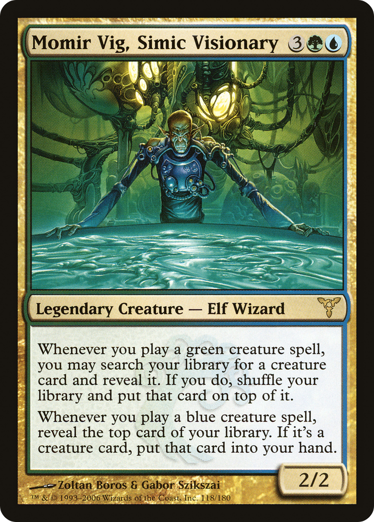 Momir Vig, Simic Visionary [Dissension] Foil