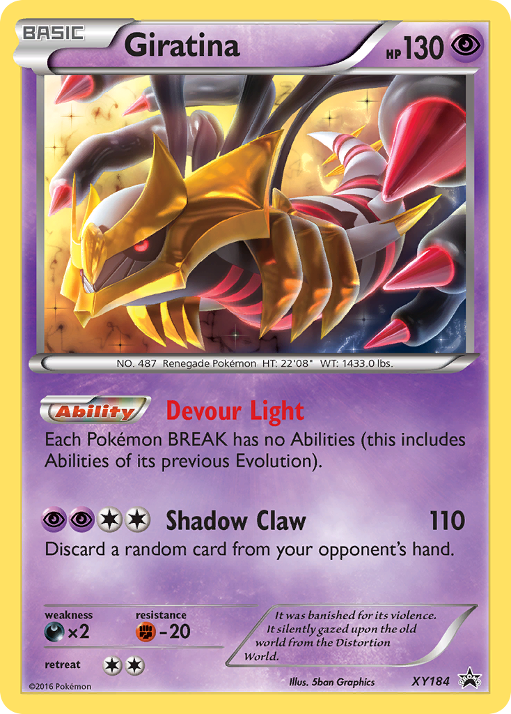 Giratina (XY184) [XY: Black Star Promos] | Silver Goblin