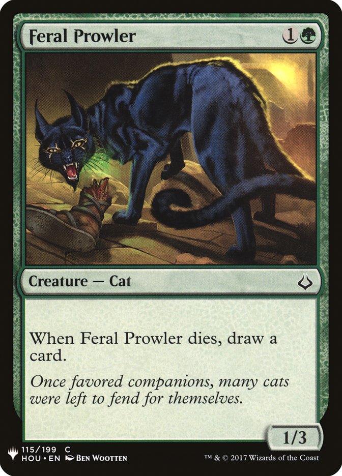 Feral Prowler [Mystery Booster] | Silver Goblin