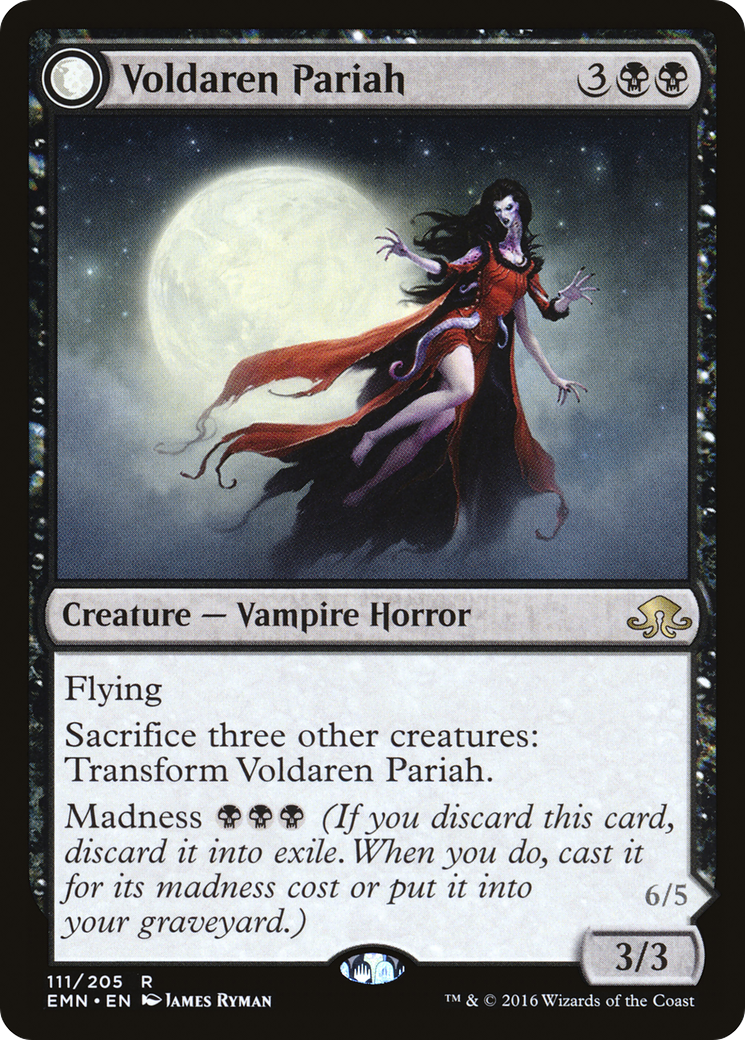 Voldaren Pariah // Abolisher of Bloodlines [Eldritch Moon] Foil