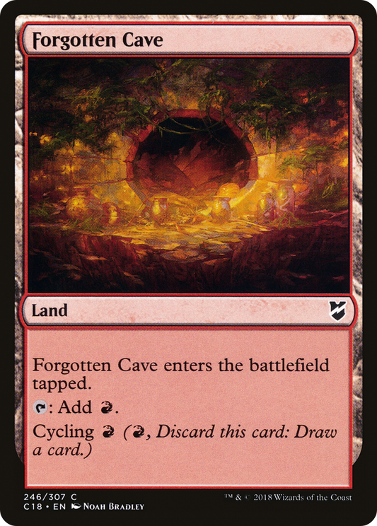 Forgotten Cave [Commander 2018]