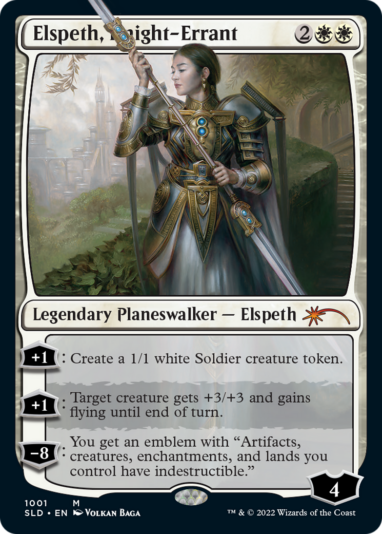 Elspeth, Knight-Errant (1001) Foil - Secret Lair Drop