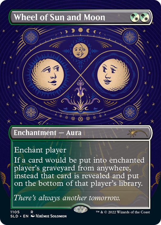 Wheel of Sun and Moon (Borderless) [Secret Lair Drop Series] Foil