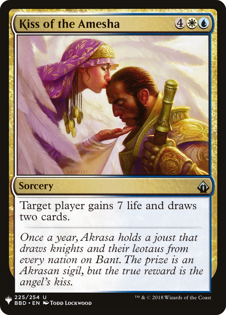 Kiss of the Amesha (BBD-225) - The List