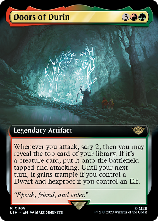 Doors of Durin (Extended Art) [The Lord of the Rings: Tales of Middle-Earth] Foil