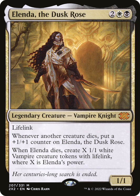 Elenda, the Dusk Rose [Double Masters 2022] Foil