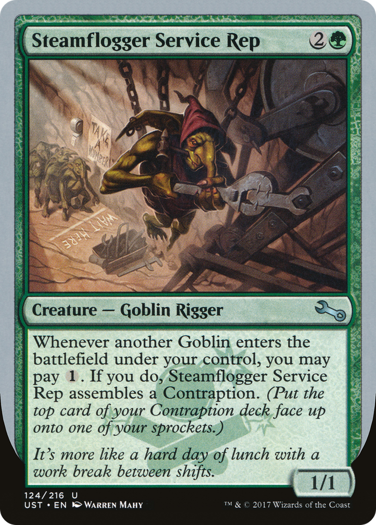 Steamflogger Service Rep [Unstable] | Silver Goblin