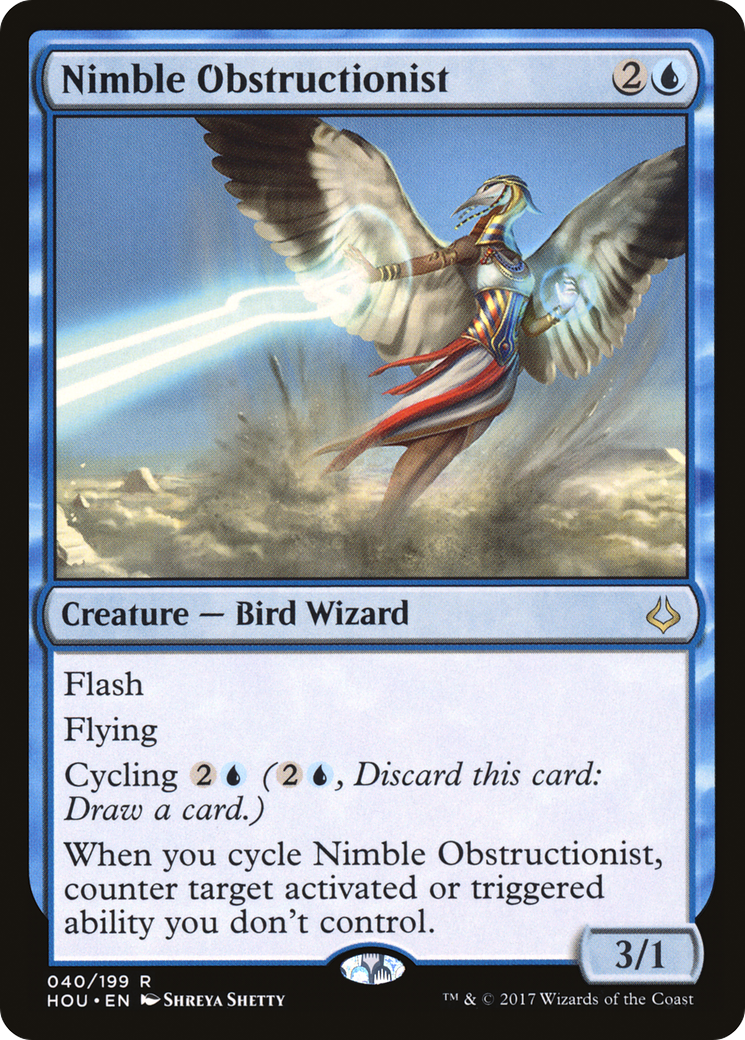 Nimble Obstructionist (040) Foil - Hour of Devastation