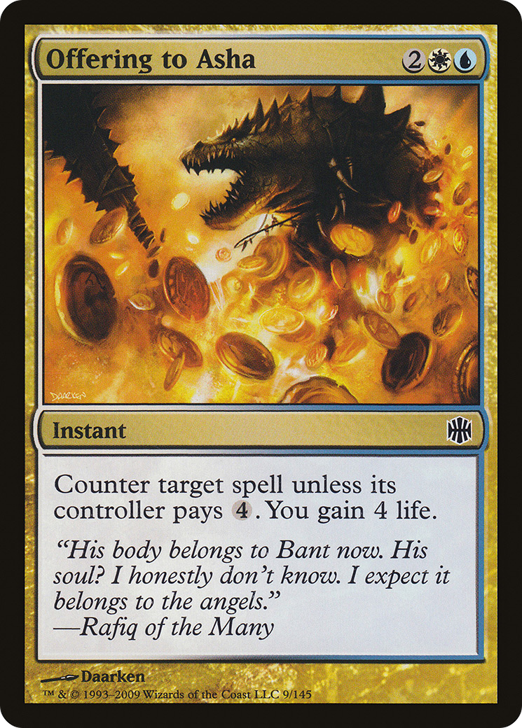 Offering to Asha (009) - Alara Reborn Foil