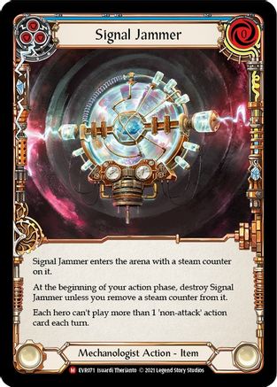 Signal Jammer (EVR071) (1st Edition) Rainbow Foil - Everfest
