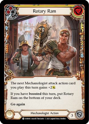 Rotary Ram (Yellow) (EVR083) 1st Edition - Everfest