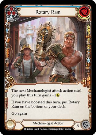 Rotary Ram (Blue) (EVR084) 1st Edition - Everfest