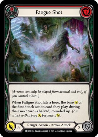 Fatigue Shot (Red) (EVR094) (1st Edition) - Everfest