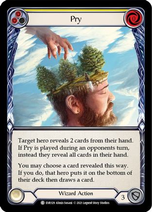 Pry (Yellow) (EVR129) (1st Edition) - Everfest
