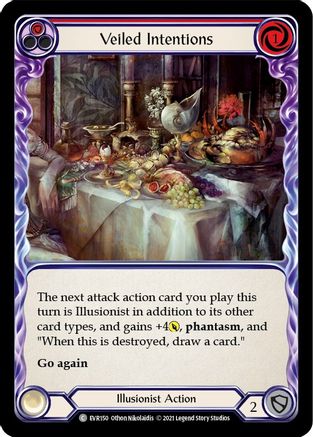 Veiled Intentions (Red) (EVR150) (1st Edition) - Everfest