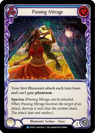 Passing Mirage (Blue) (EVR142) 1st Edition - Everfest
