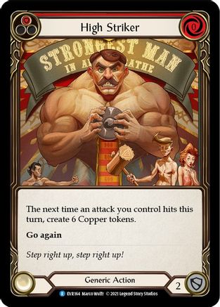 High Striker (Red) (EVR164) 1st Edition - Everfest