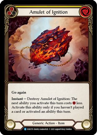 Amulet of Ignition (EVR179) (1st Edition) - Everfest