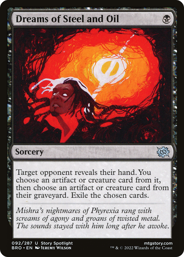 Dreams of Steel and Oil [The Brothers' War] Foil