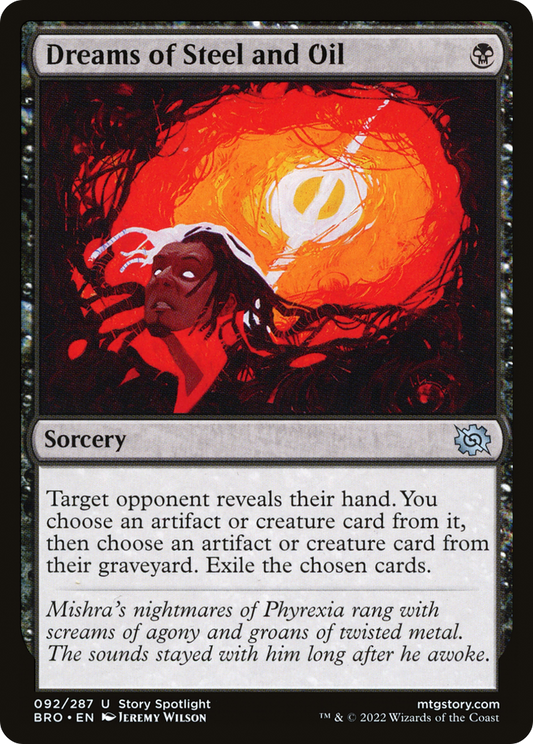 Dreams of Steel and Oil [The Brothers' War] Foil