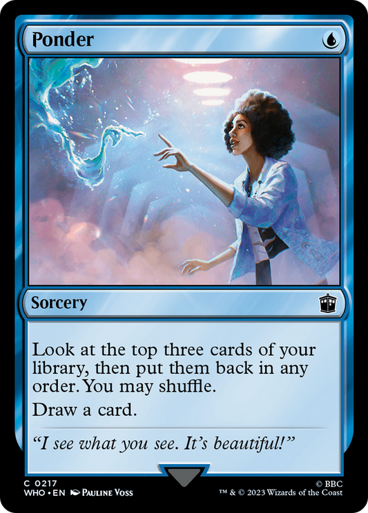 Ponder [Doctor Who] Foil