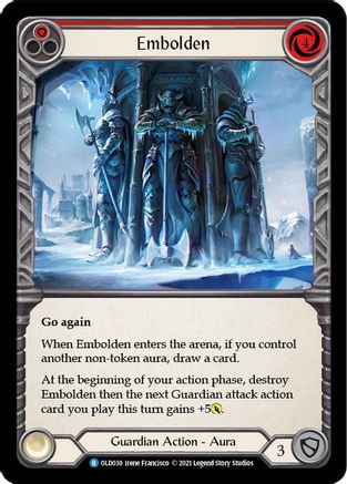 Embolden (Red) (OLD030)  - Blitz Deck: Tales of Aria - Oldhim