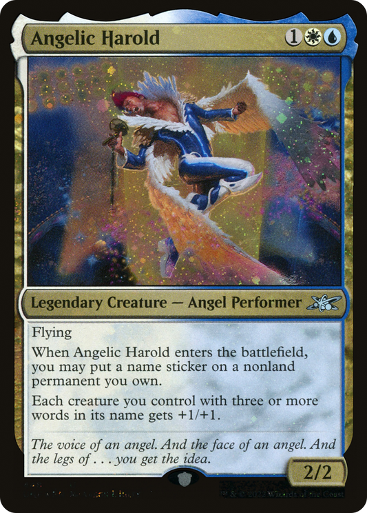 Angelic Harold (Galaxy Foil) [Unfinity]