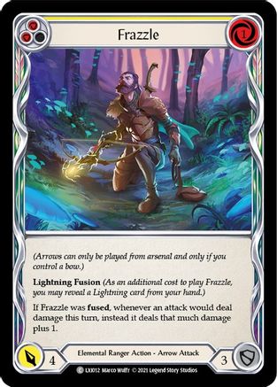 Frazzle (Yellow) (LXI012) - Blitz Deck: Tales of Aria - Lexi