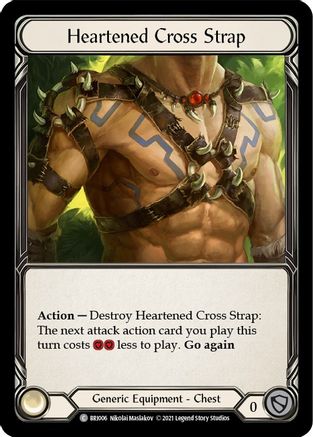 Heartened Cross Strap (BRI006) - Blitz Deck: Tales of Aria - Briar