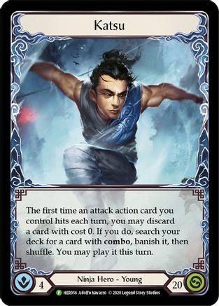 Katsu - HER056 (HER056) Cold Foil - Flesh and Blood: Promo Cards