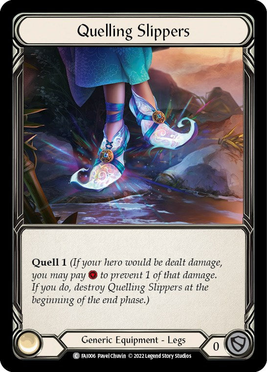 Quelling Slippers [FAI006] (Uprising Fai Blitz Deck) | Silver Goblin