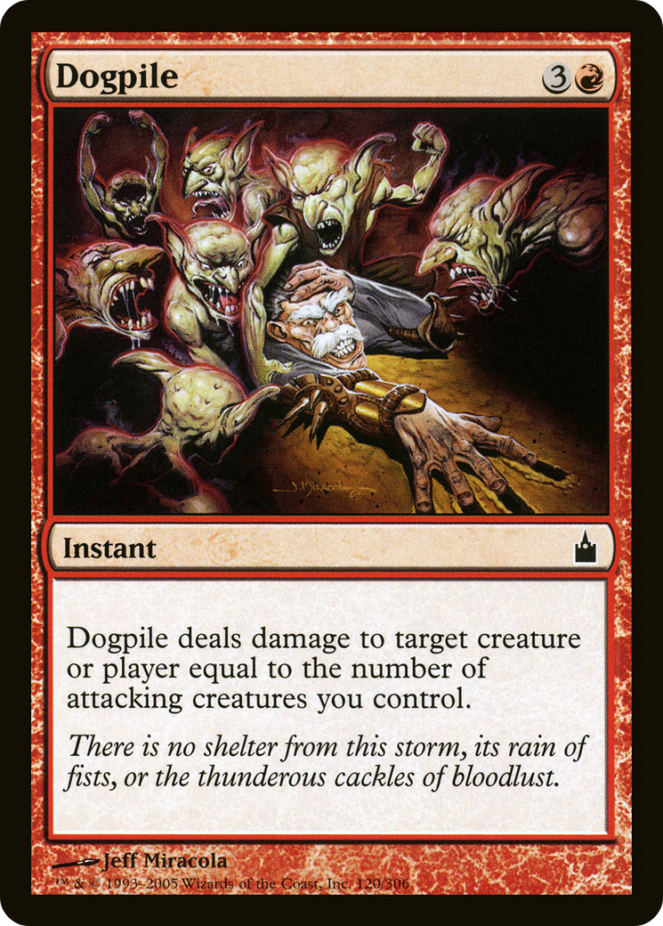 Dogpile [Ravnica: City of Guilds] Foil