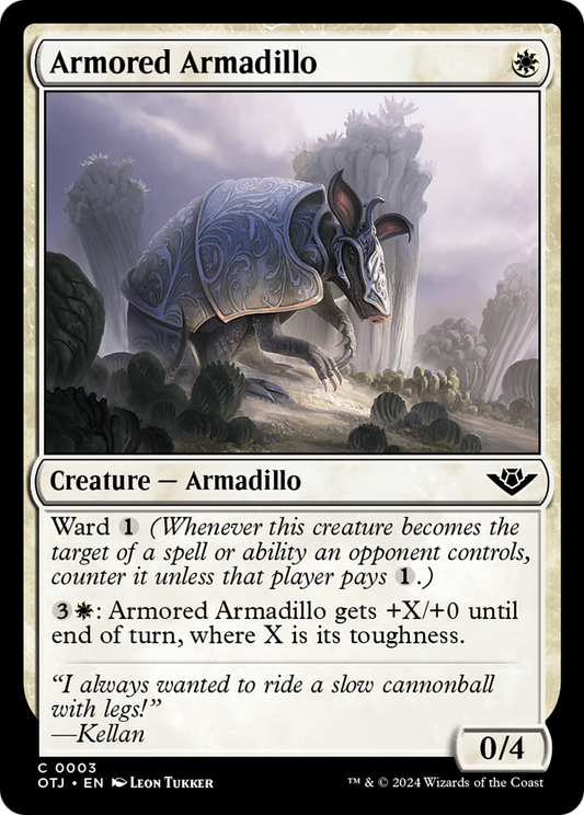 Armored Armadillo [Outlaws of Thunder Junction] Foil