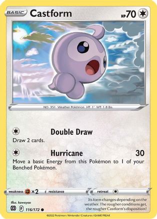 Castform (116) - Brilliant Stars
