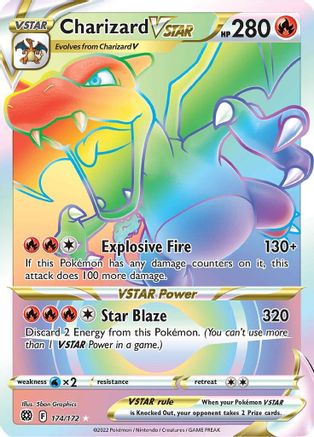 Charizard VSTAR (174/172) [Sword & Shield: Brilliant Stars] | Silver Goblin