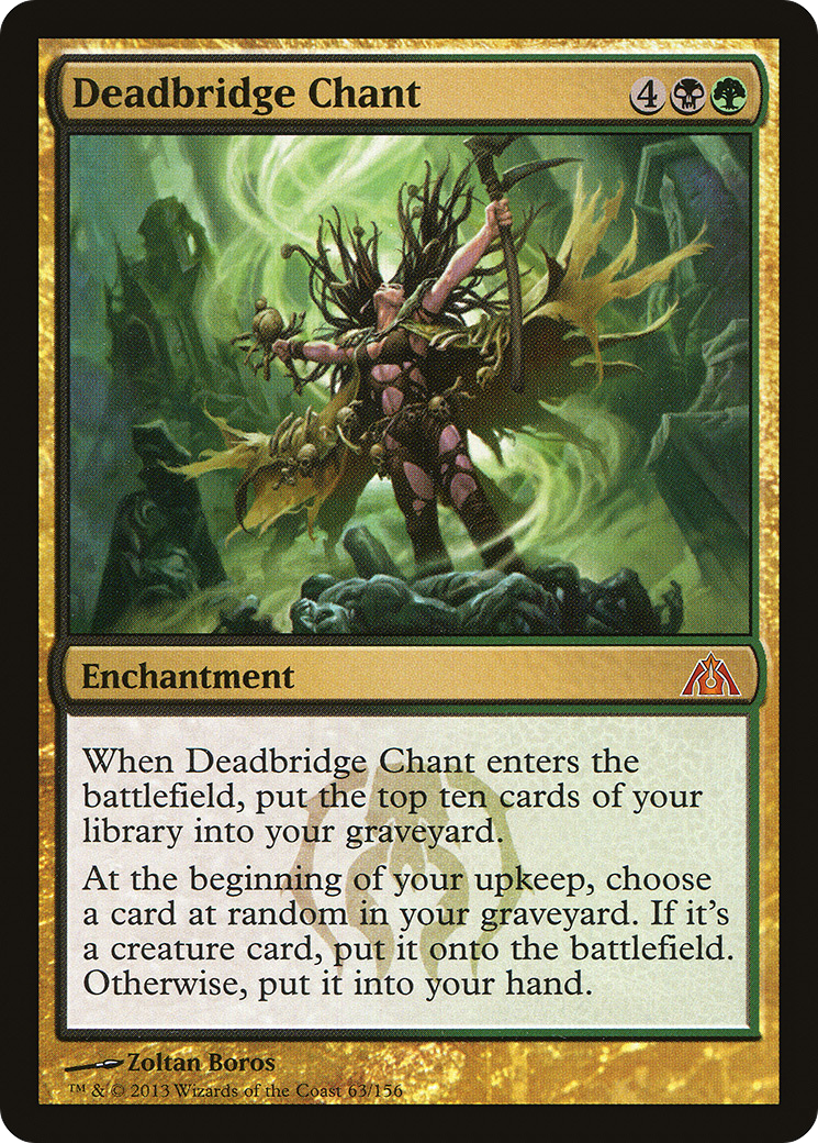 Deadbridge Chant [Dragon's Maze] Foil