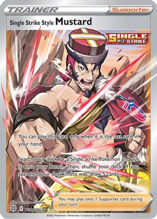 Single Strike Style Mustard (TG28) Holofoil - SWSH09 Brilliant Stars Trainer Gallery