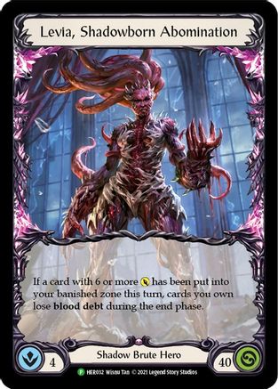 Levia, Shadowborn Abomination (HER032) Cold Foil - FaB Promos