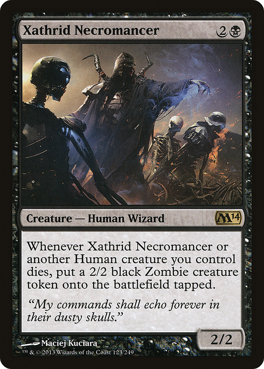 Xathrid Necromancer [Magic 2014] Foil