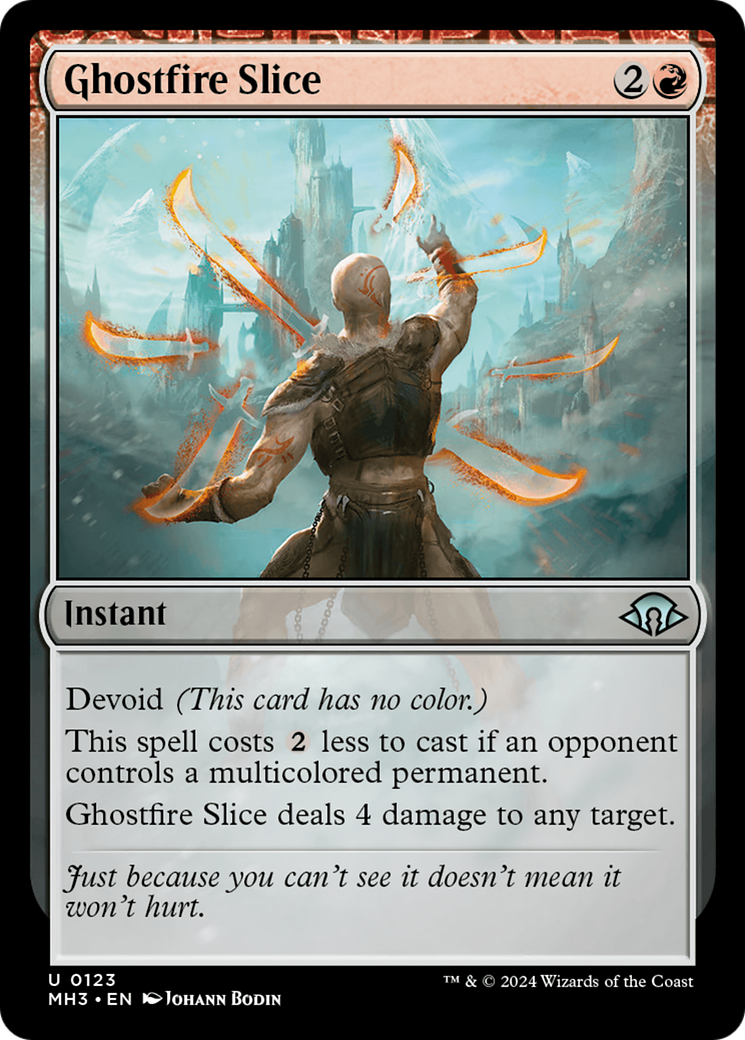 Ghostfire Slice [Modern Horizons 3] | Silver Goblin