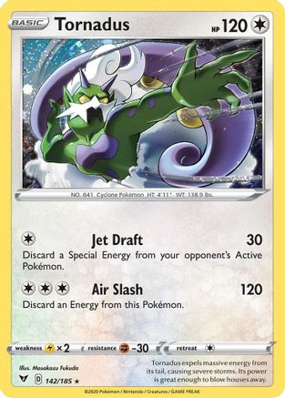 Tornadus - 142/185 (Cosmos Holo) (142) Holofoil - Blister Exclusives